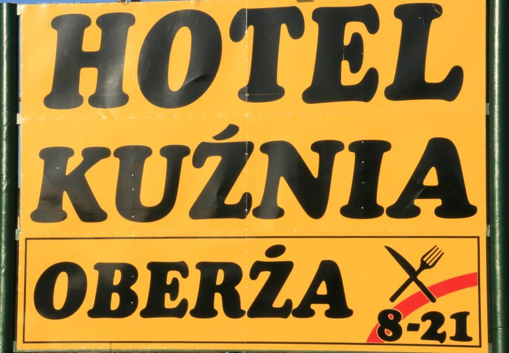 Hotel Kuznia Oberza Polska Łysomice Buitenkant foto